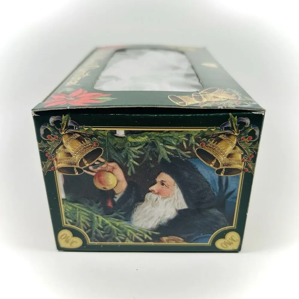Old World Christmas Knitting Yarn Glass Ornament 32255 Decoration With Box NWT